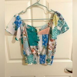 Multi color/pattern crop top